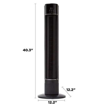 Better Homes & Gardens 40" Tall, 3-Speed Tower Fan, Internal Oscillation BHS2803696724BR