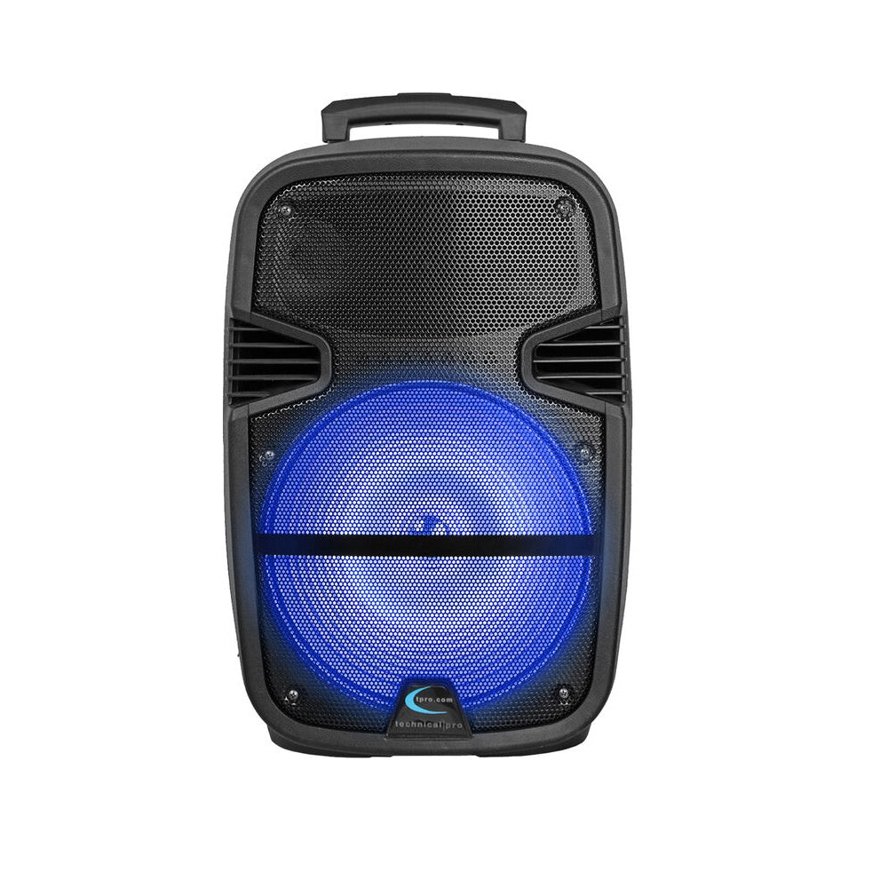 Technical Pro BOOM15 Rechargeable 15" Bluetooth LED Speaker