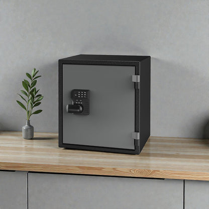 Fortress Fire and Waterproof Safe with Electronic Lock in 2 Tone Color Black and Gray 44EF30WTCG