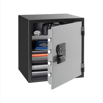 Fortress Fire and Waterproof Safe with Electronic Lock in 2 Tone Color Black and Gray 44EF30WTCG