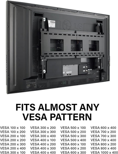 Sanus VMPL3B Tilting Low-Profile Wall Mount for 27" - 84" Flat-Panel TVs
