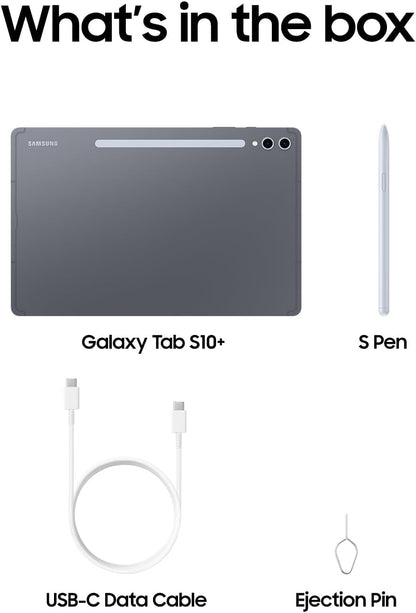 Samsung Galaxy Tab S10+ 12.4" 512GB WiFi with S-Pen Moonstone Gray SM-X820NZAEXAR