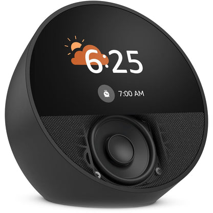 Amazon Echo Spot Smart Alarm Clock 2024 Edition, Black B0BFC7WQ6R