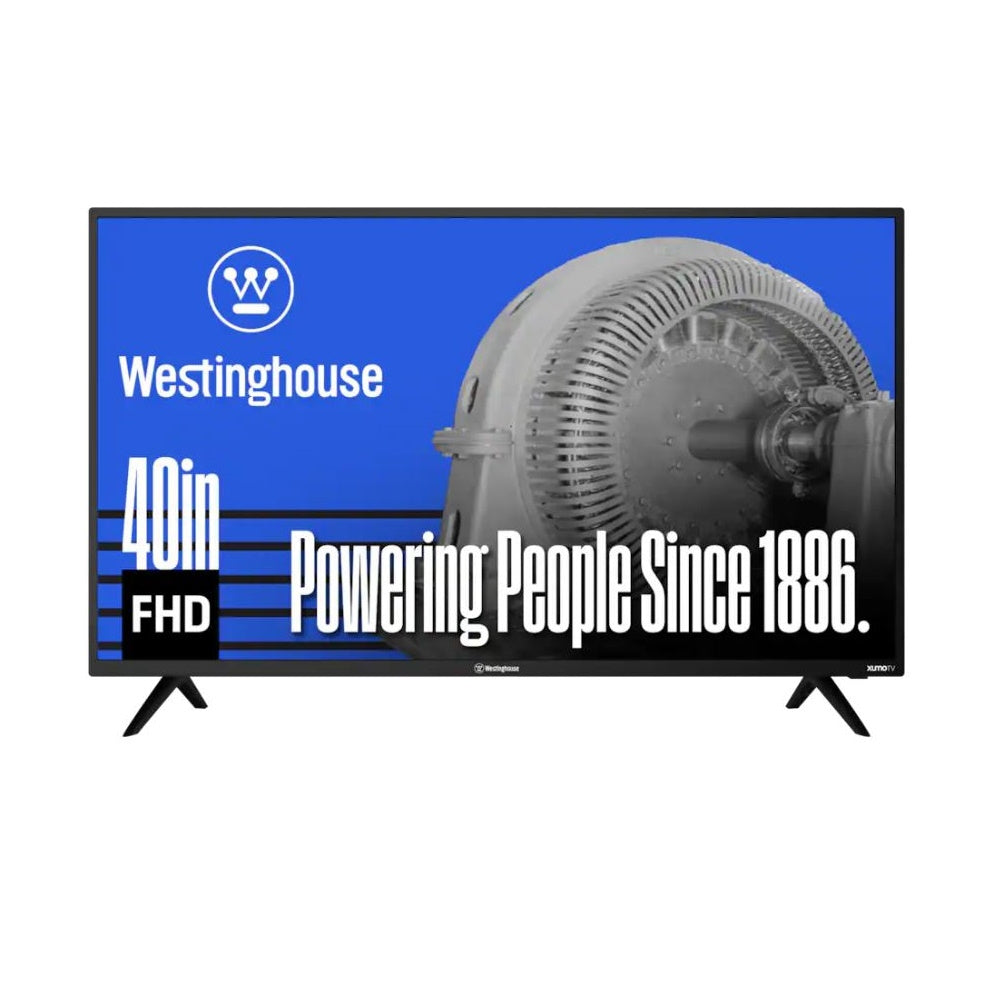 Westinghouse 40" Smart FHD ROKU TV, Wi-Fi, Bluetooth, Flat Screen, Works with Apple AirPlay WR40FE2520