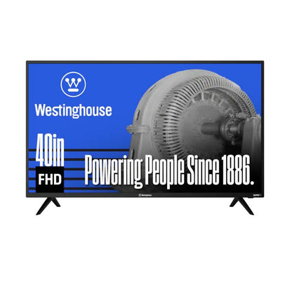 Westinghouse 40" Smart FHD ROKU TV, Wi-Fi, Bluetooth, Flat Screen, Works with Apple AirPlay WR40FE2520