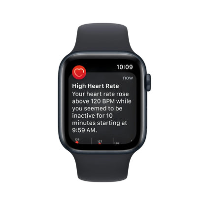 Apple Watch SE Gen 2 (GPS) 44mm Aluminum Case Sport Band M/L Midnight MNTG3LL/A