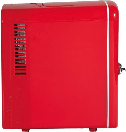 Frigidaire 6 Can or 4L Mini Retro Personal Fridge Cooler Red EFMIS2129-RED