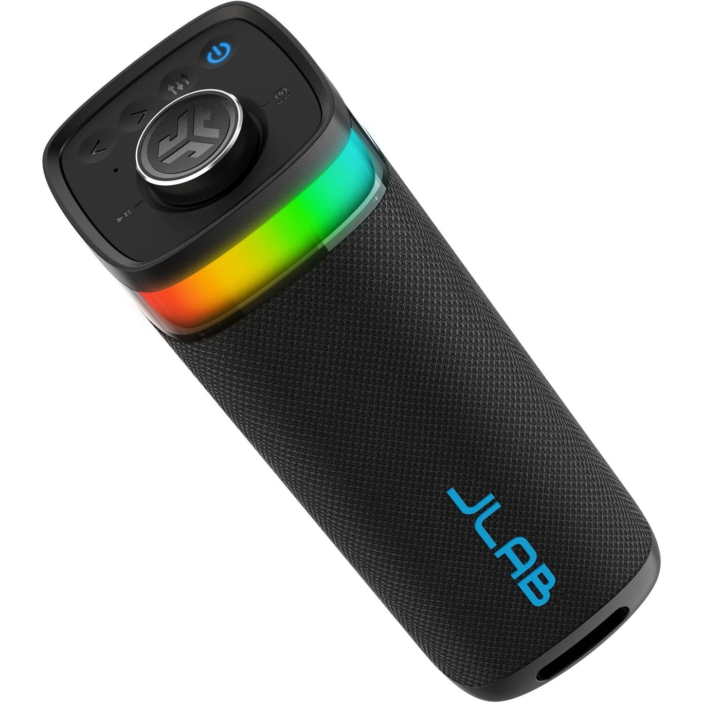 JLab JBuds Party Portable Bluetooth Speaker LED Light Ring 30W SBJBUDSRBLK62