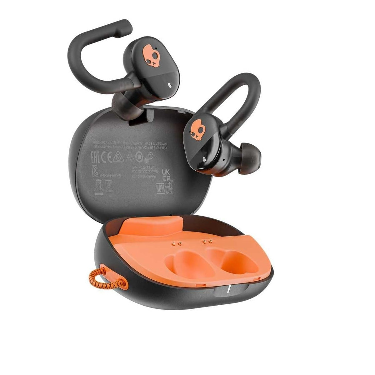 Skullcandy Push Play True Wireless Earbuds Water Resistant Black S2PPW-S749