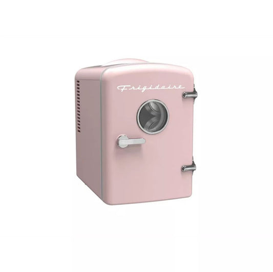 Frigidaire 6 Can Mini Personal Dorm Fridge Cooler Moonbeam EFMIS429-PINK
