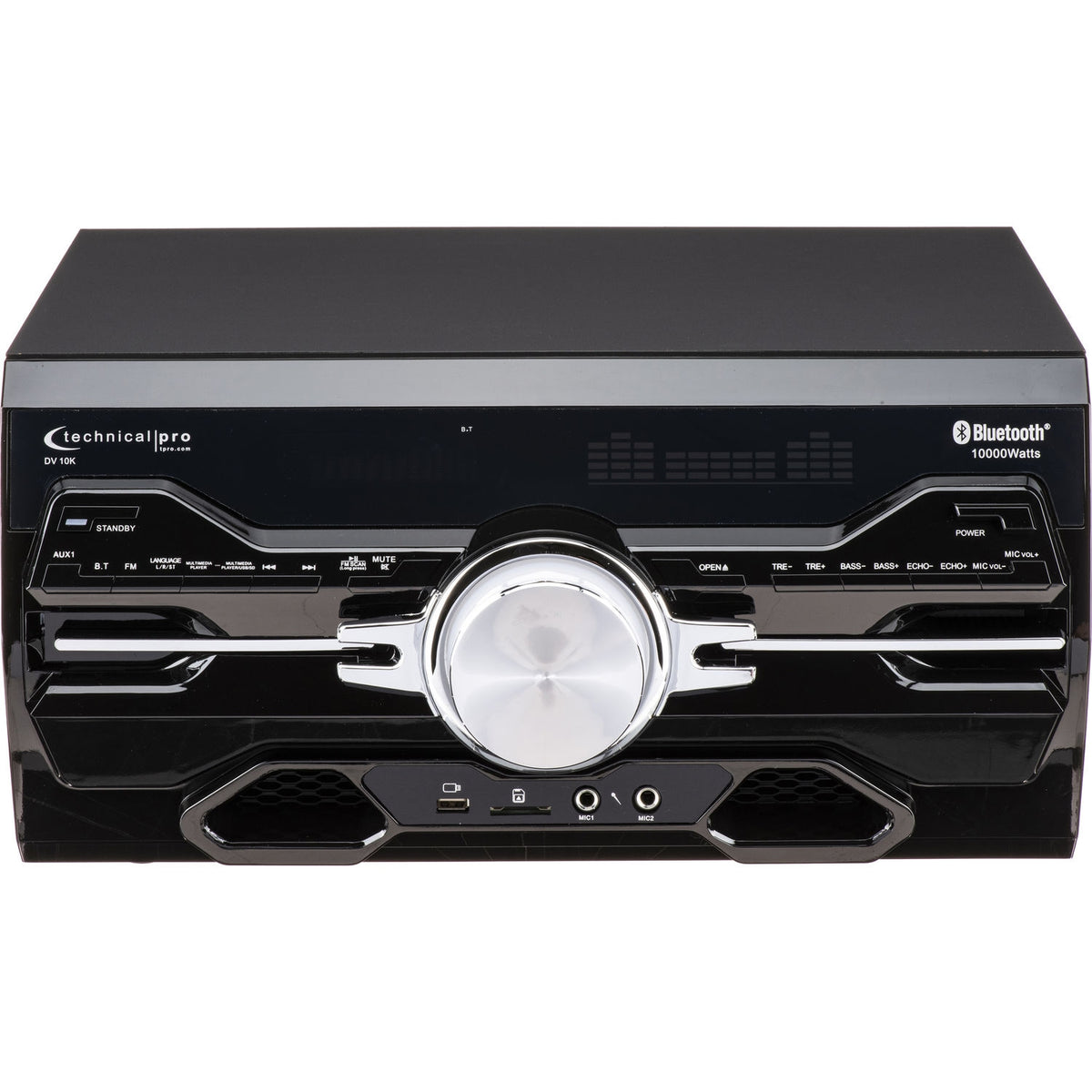 Technical Pro DV10K Stereo Audio Receiver with Built-in Multi-Region DVD Player