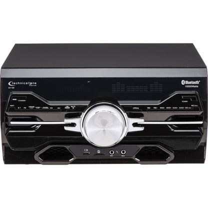 Technical Pro DV10K Stereo Audio Receiver with Built-in Multi-Region DVD Player