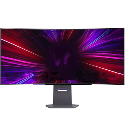 LG 45 Inch UltraGear OLED WQHD 1440P 240Hz 0.03ms G-Sync Compatible 800R Curved Gaming Monitor 45GS95QE