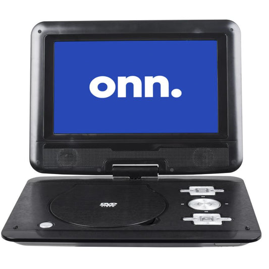Onn Portable 10" DVD Media Player 5-hr Battery w/ Remote control 100093889-NC