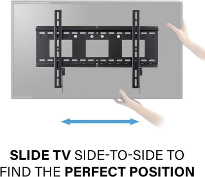 Sanus VMPL3B Tilting Low-Profile Wall Mount for 27" - 84" Flat-Panel TVs