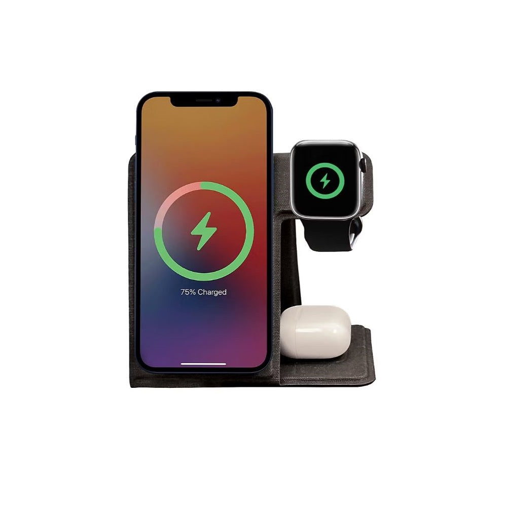 Smartpoint 3-in-1 Folding Magsafe Wireless Charging Station SPWLSCHRGFLD