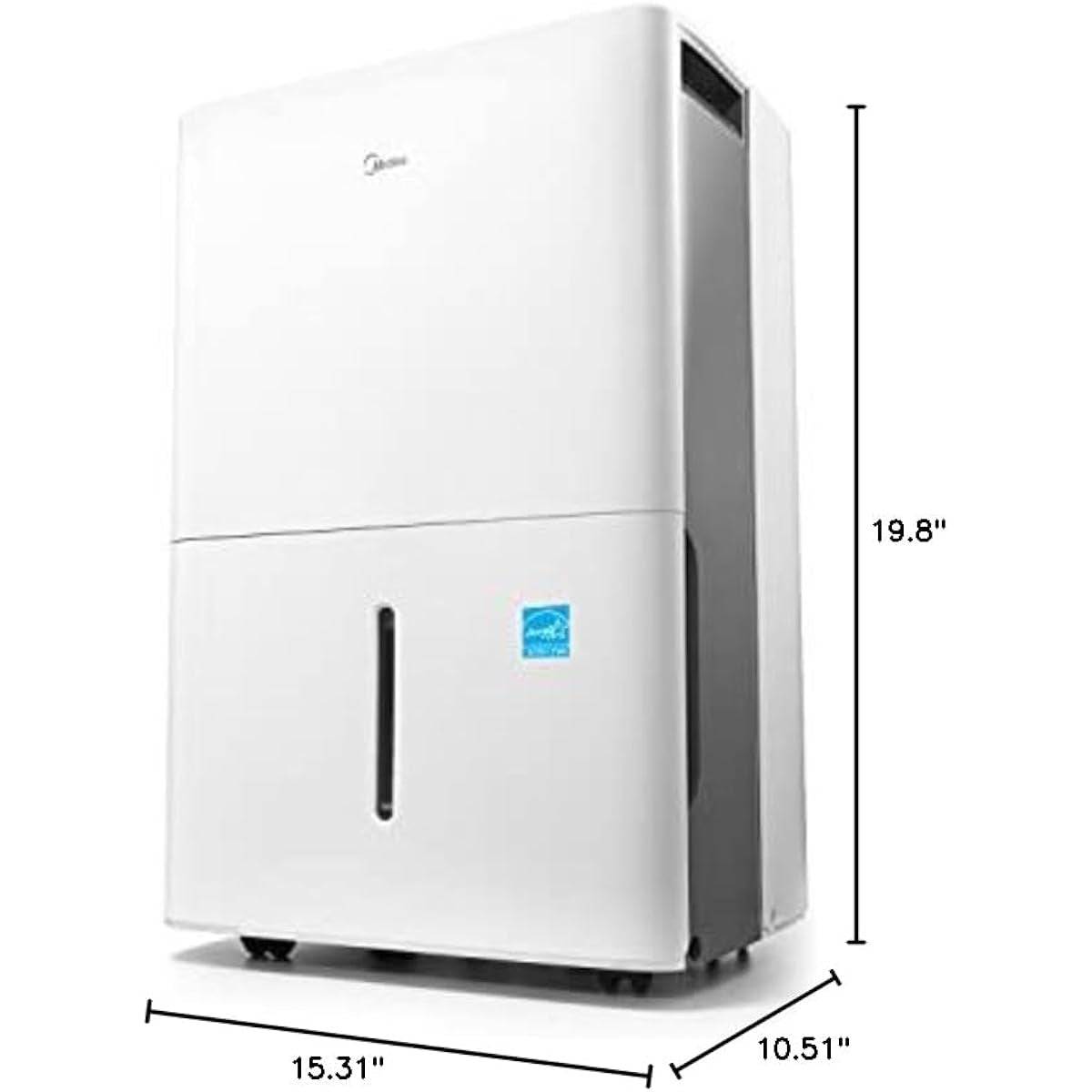 Midea 22 pt. EasyDry Dehumidifier for spaces up to 1,500 sq. ft. MAD22C1AWS