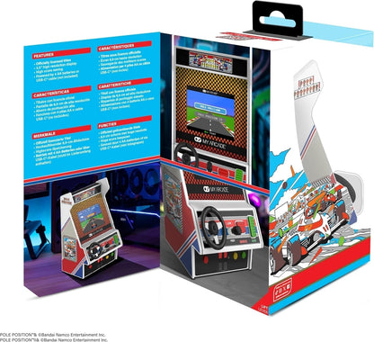 My Arcade Pole Position Racing Player Retro Mini Arcade Console 2 Games DGUNL7022