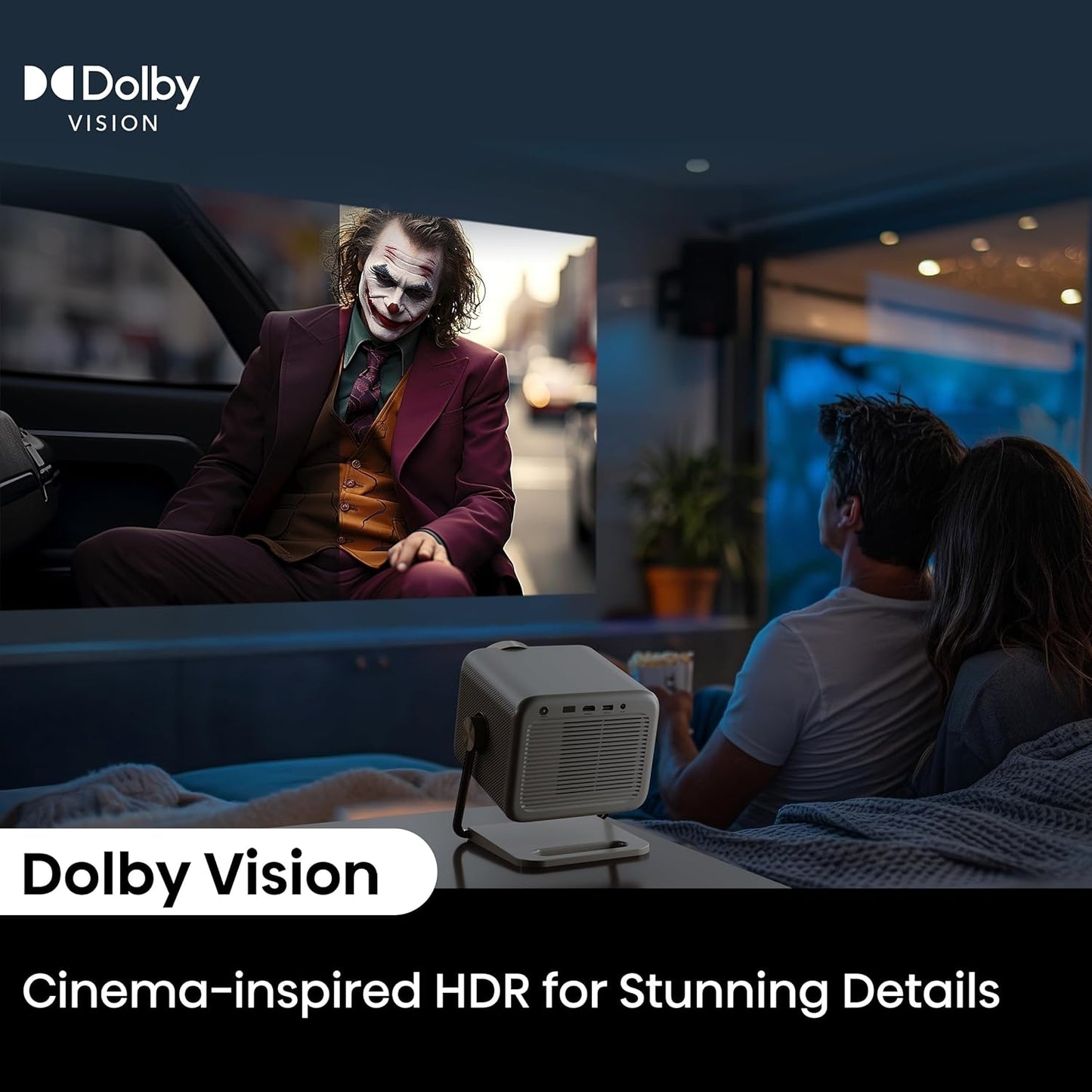 Hisense M2 Pro 1300-Lumen UHD 4K, 65” - 200”, Triple Laser Smart Projector M2PRO