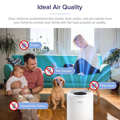 LEVOIT Air Purifiers for Home Allergies and Pets Hair, H13 True HEPA Air Purifier Filter