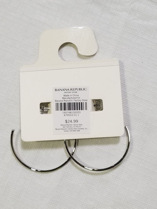 KNOTTED HOOPS EARRINGS