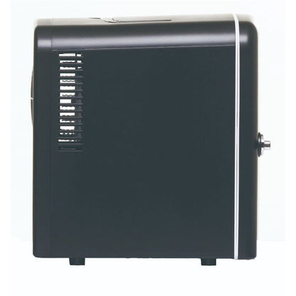Frigidaire Portable Retro 6-can Mini Fridge Built-in Bluetooth Speaker EFMIS151-BLACK