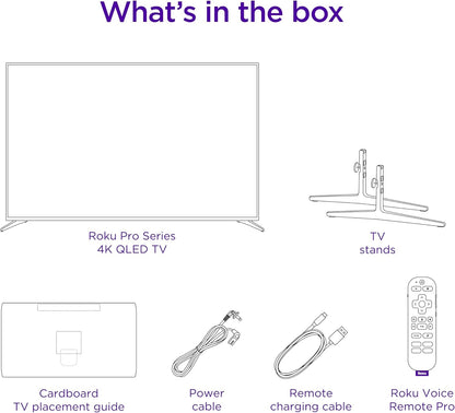 Roku - 65" Class Pro Series Mini-LED QLED 4K Smart RokuTV 65R8B5