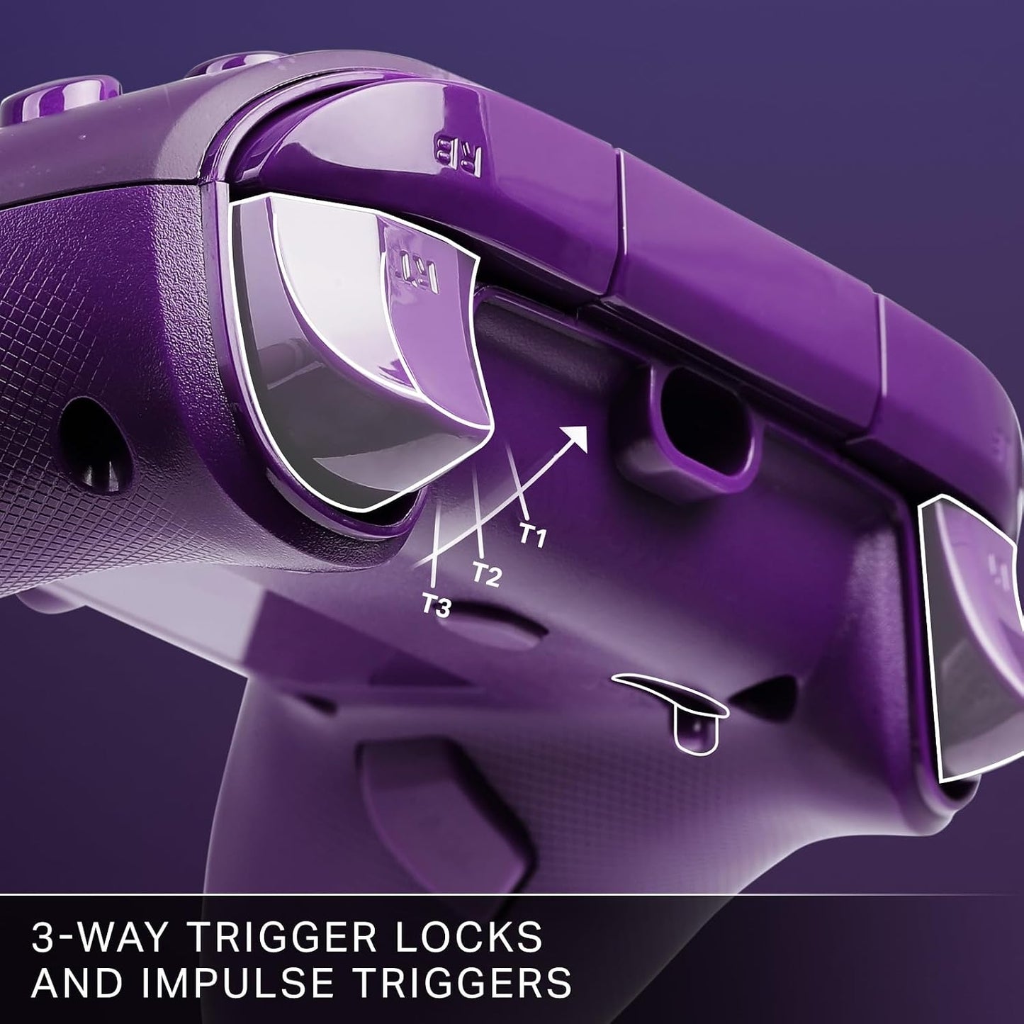 PowerA Advantage Wired Controller for Xbox Series X|S - Celestial Purple XBGP0522-01