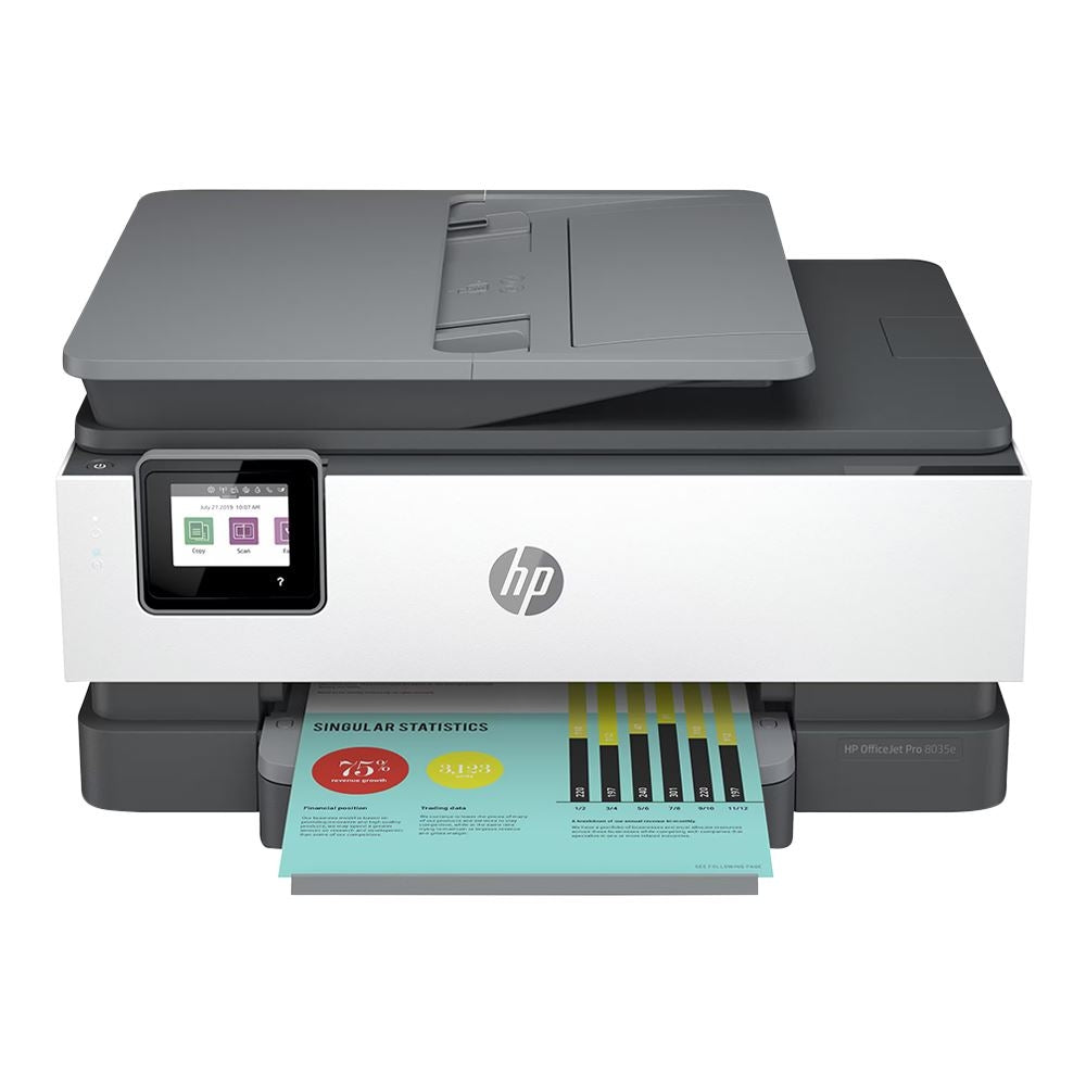 HP OfficeJet Pro 8035e All-in-One Wireless Color Printer 1L0H6AR