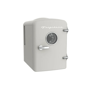 Frigidaire Retro 6 Can Mini Beverage/Skincare Cooler, Moonbeam, 4L EFMIS129-MOONBEAM