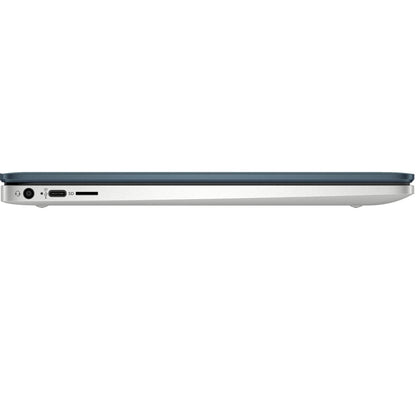 HP Chromebook 14A-NA0062TG Intel Pentium Silver N5030 4GB 128GB 14" HD Chrome, Built-in Bluetooth, Backlit Keyboard, Teal