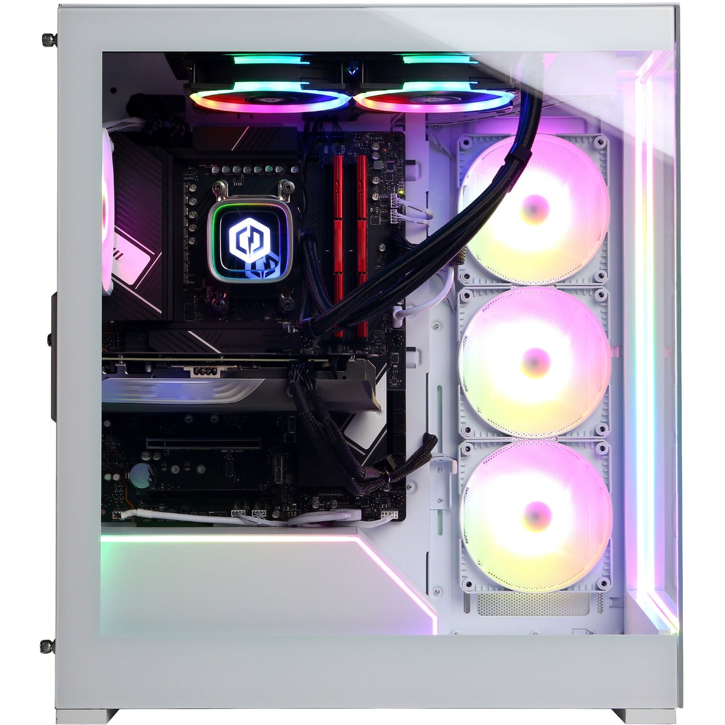 CyberPowerPC Gamer Supreme Gaming Desktop Intel Core i9-14900KF 32GB Memory NVIDIA GeForce RTX 4070 SUPER 12GB 1TB SSD