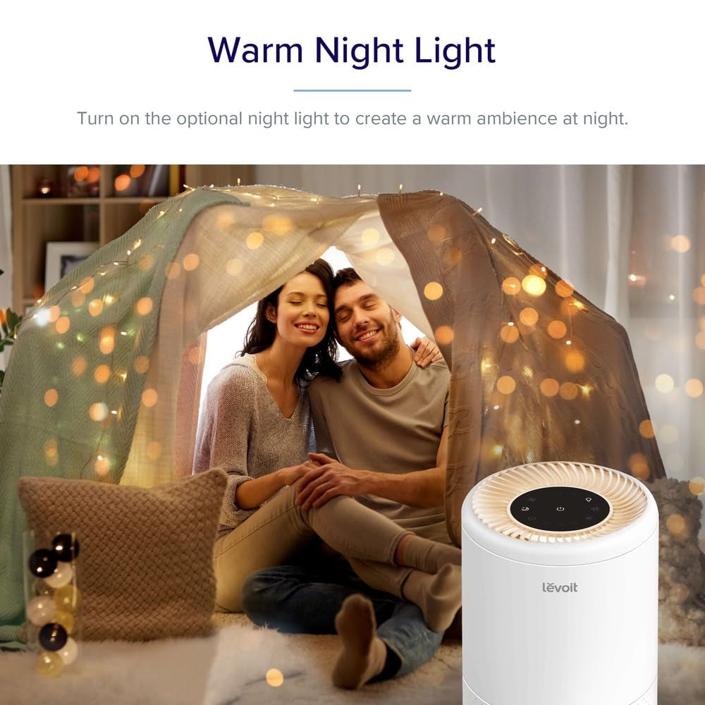 LEVOIT Air Purifiers for Home Allergies and Pets Hair, H13 True HEPA Air Purifier Filter
