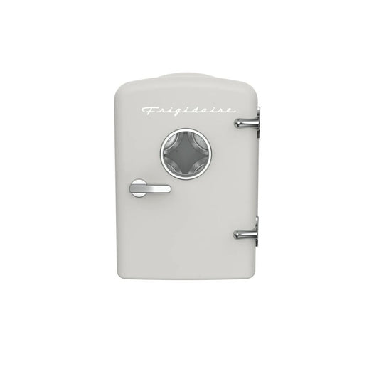 Frigidaire Retro 6 Can Mini Beverage/Skincare Cooler, Moonbeam, 4L EFMIS129-MOONBEAM