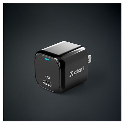 Atomi 4' USB-C to USB-C LED Light Up Cable with PD Charger AT2459