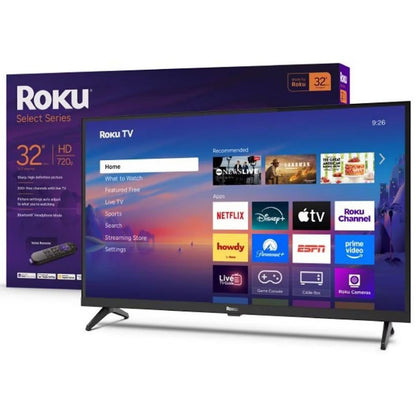 Roku 32" 720p Class Select Series HD LED in Black Smart TV 32R2D5