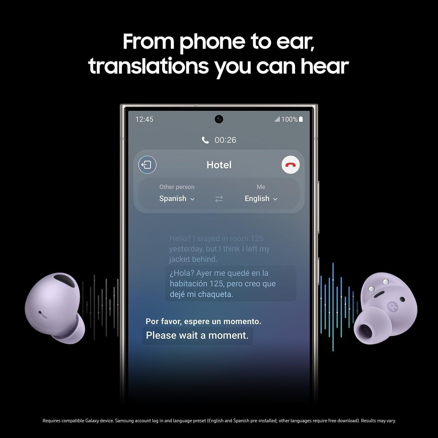 Samsung Galaxy Buds2 Pro True Wireless Earbud Headphones Graphite SM-R510NZASXAR