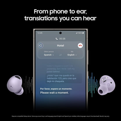 Samsung Galaxy Buds2 Pro True Wireless Earbud Headphones Graphite SM-R510NZASXAR