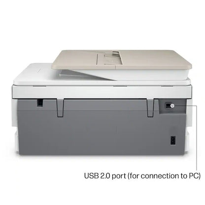 HP - Envy Inspire 7955e Wireless AI-Enabled AiO Inkjet Photo Printer White & Sandstone 1W2Y8A#B1H