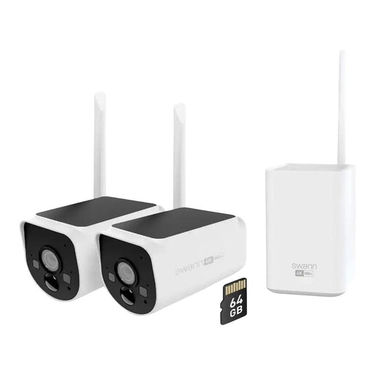 Swann MaxRanger Wi-Fi NVR Camera System 64GB MicroSD Card SWNVK-MAXV2SD2