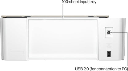HP - Smart Tank 5103 Wireless AI-Enabled AiO Supertank Inkjet Printer w/ 100 Sheets of Photo Paper - White