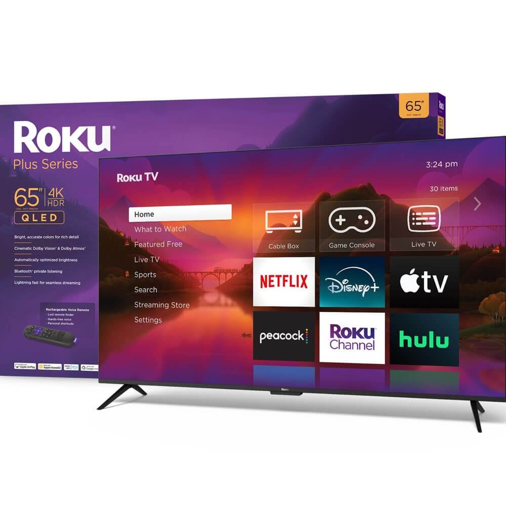 Roku 65" Class Plus Series QLED 4K Smart RokuTV 65R6A5R