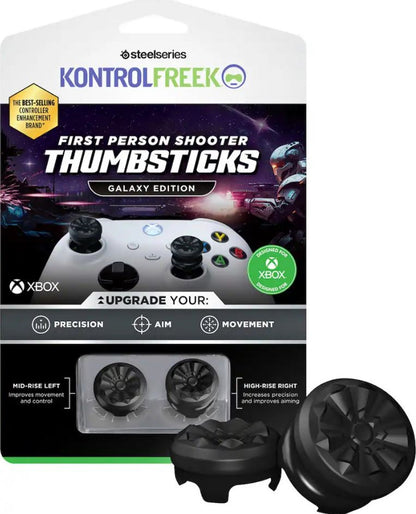 KontrolFreek - FPS Galaxy Edition Thumbsticks, Xbox/Xbox Series X/Xbox Series X - Black