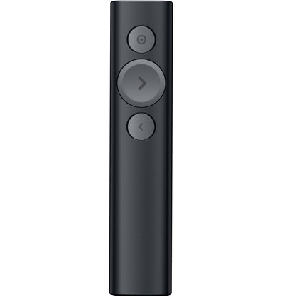 Logitech Spotlight Presentation Remote Universal Wireless, 30 m range Black 910-005749