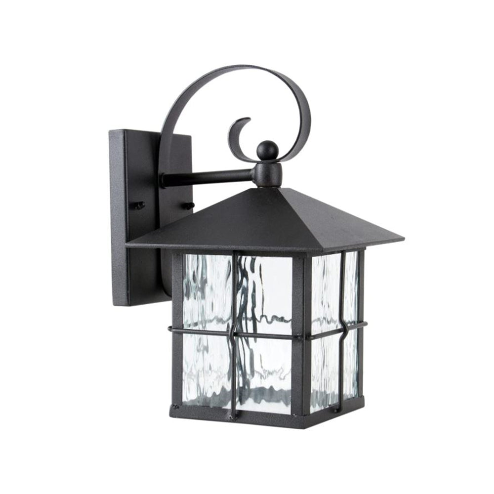 Sunset Black F4635-31-LED Outdoor Lantern Wall Light-Suitable for Wet Locations Finish 15W