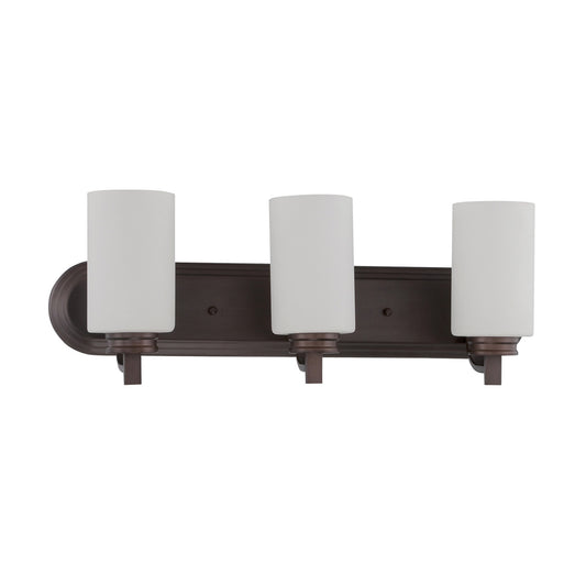 Sunset Lighting Dalton 3-Light Vanity 100W Provincial Bronze - F18013-64