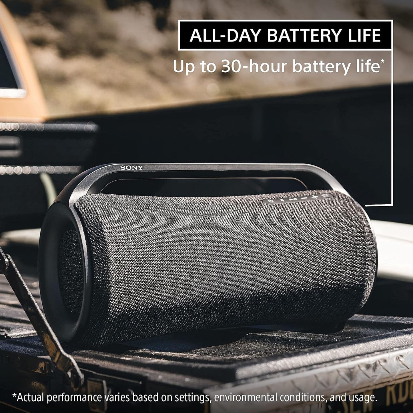 Sony SRS-XG500 X-Series Wireless Portable Bluetooth Boombox Party-Speaker with Big Powerful Sound, IP66 Water-resistant and Dustproof