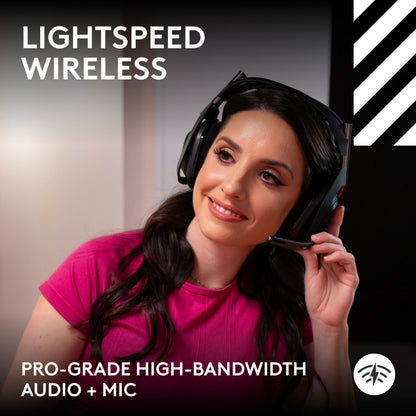 Logitech ASTRO Gaming Gaming A50 Gen 5 Wireless Gaming Headset Black 939-002217