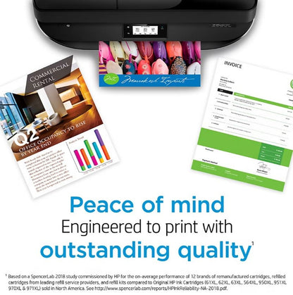 HP 962XL 3 pk. High-Yield Ink Cartridge Cyan, Magenta and Yellow Instant Ink Eligible 3JB36BN
