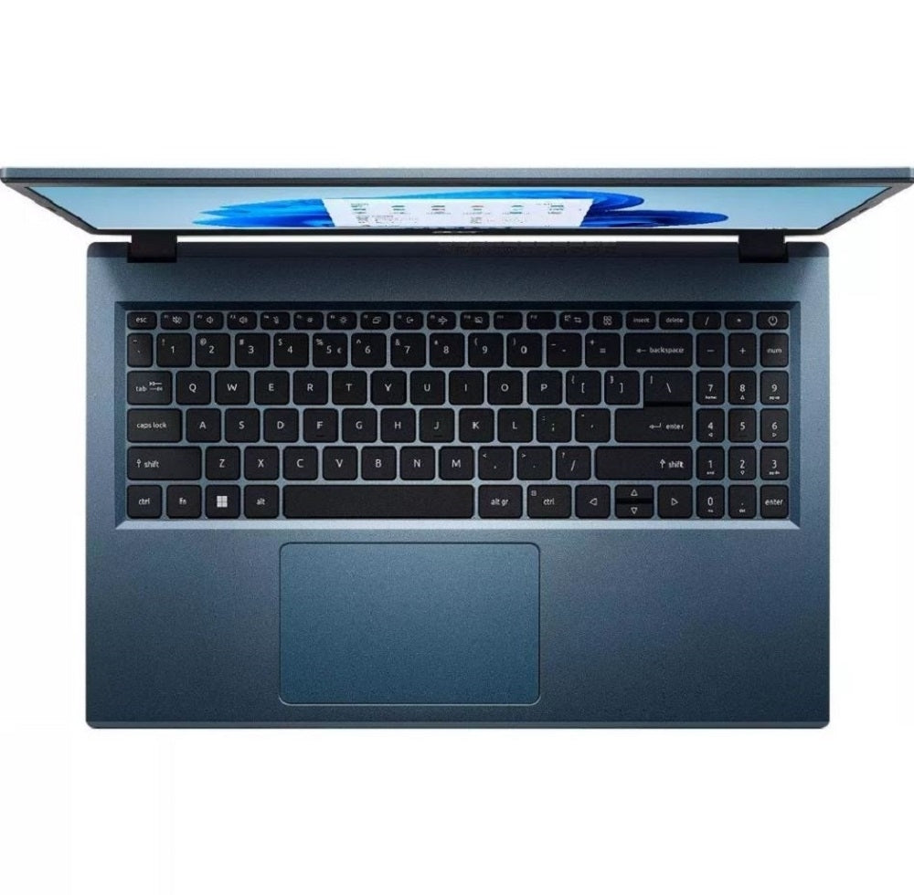 Acer Aspire 3 15.6" Laptop AMD Ryzen 5 7520U 2.80GHz 8GB RAM 512GB SSD W11H Steam Blue NX.KJZAA.001